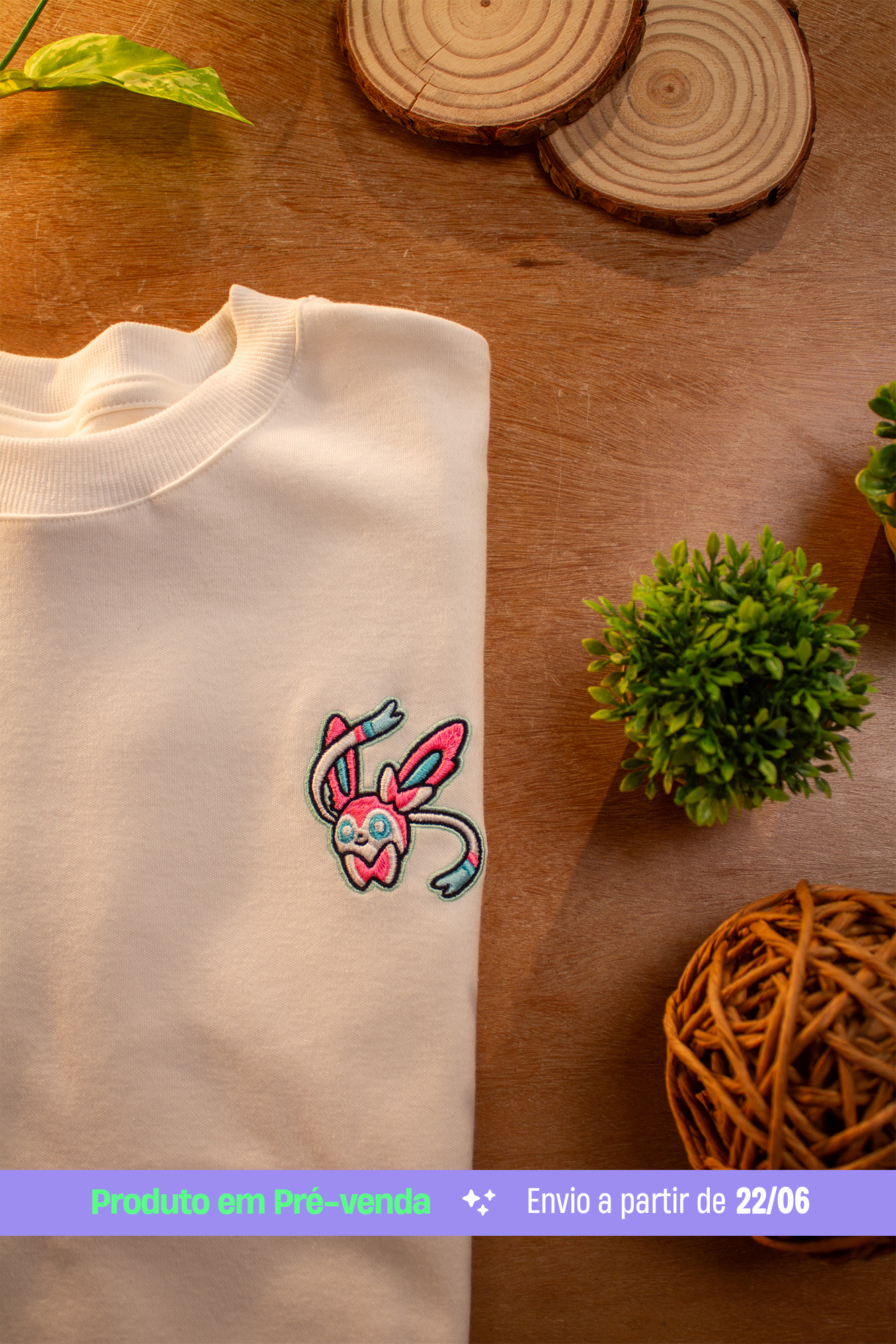 Camiseta Sylveon