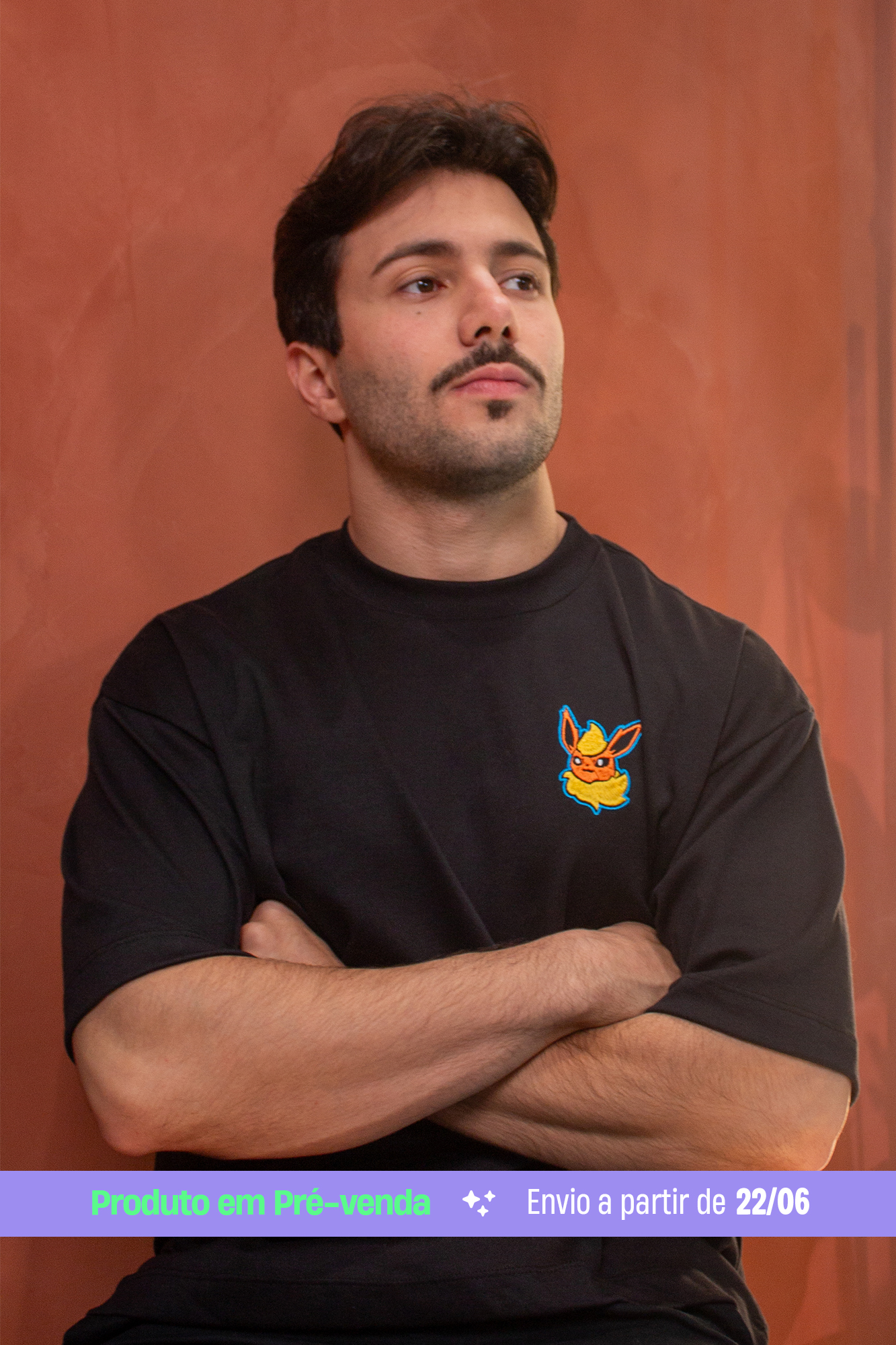 Camiseta Flareon - Imagem 4