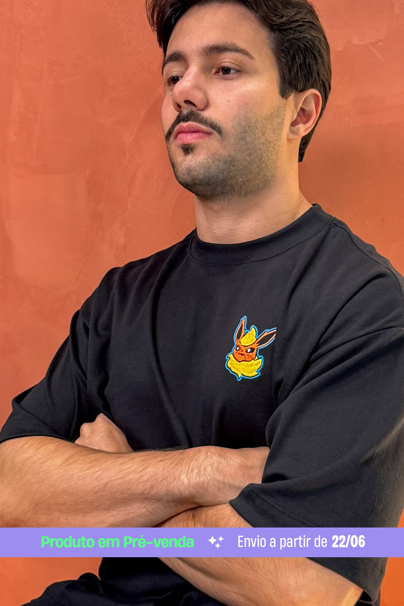 Camiseta Flareon - Imagem 2